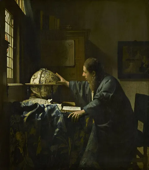 Johannes Vermeer, The Astronomer (c. 1668), Musée du Louvre